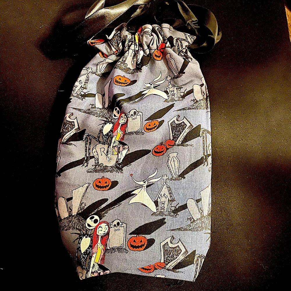Nightmare Before Christmas Drawstring Bag